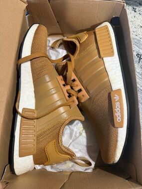 adidas NMD R1 “Mesa” Sneakers in Caramel